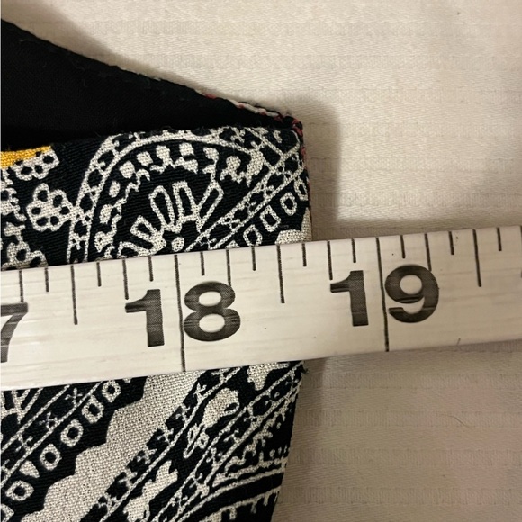 Sanctuary Bohemian Harlow Printed Dress Dashiki Mini, V neck sleeveless,Small - Picture 7 of 9